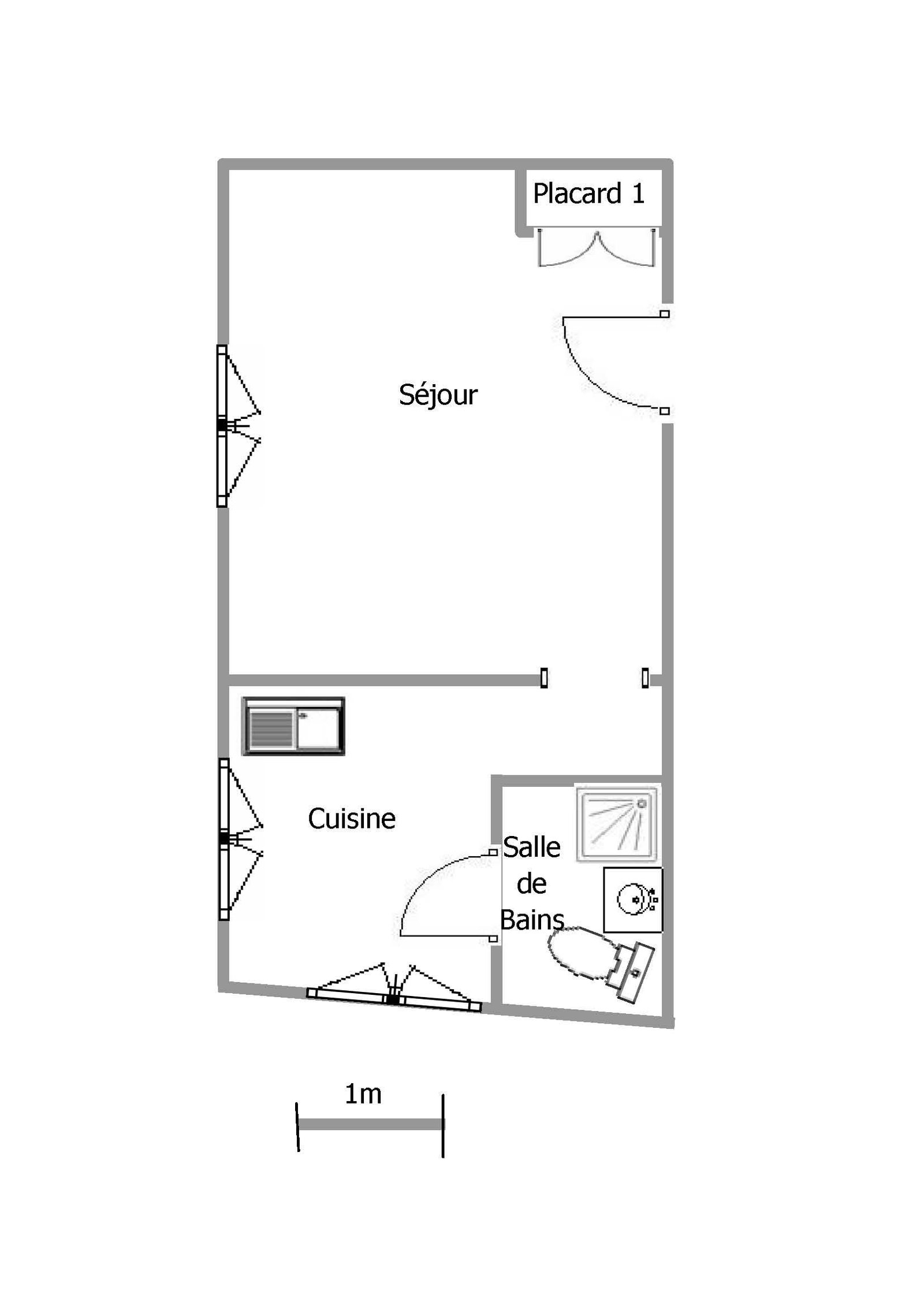 Studio au calme proche Yschool